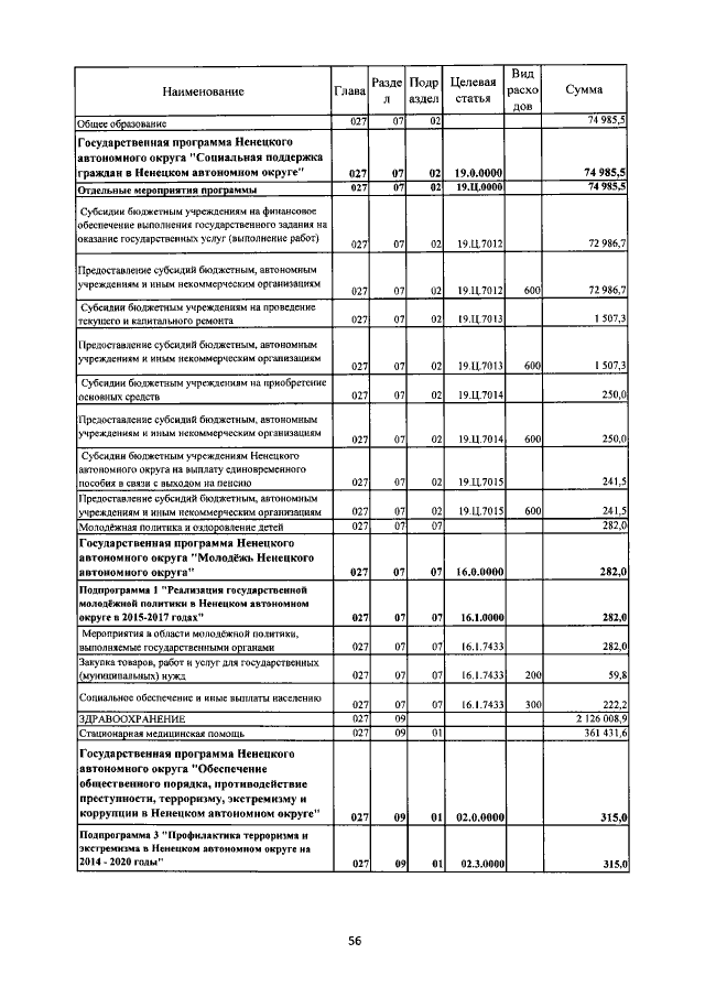 Увеличить