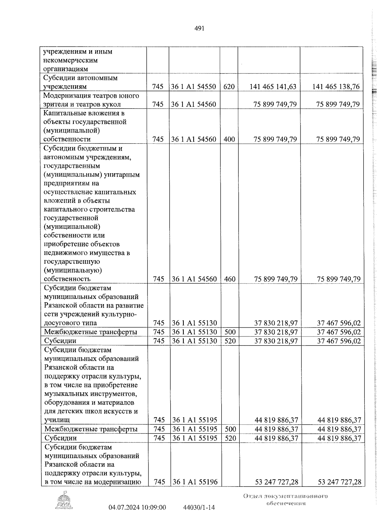 Увеличить