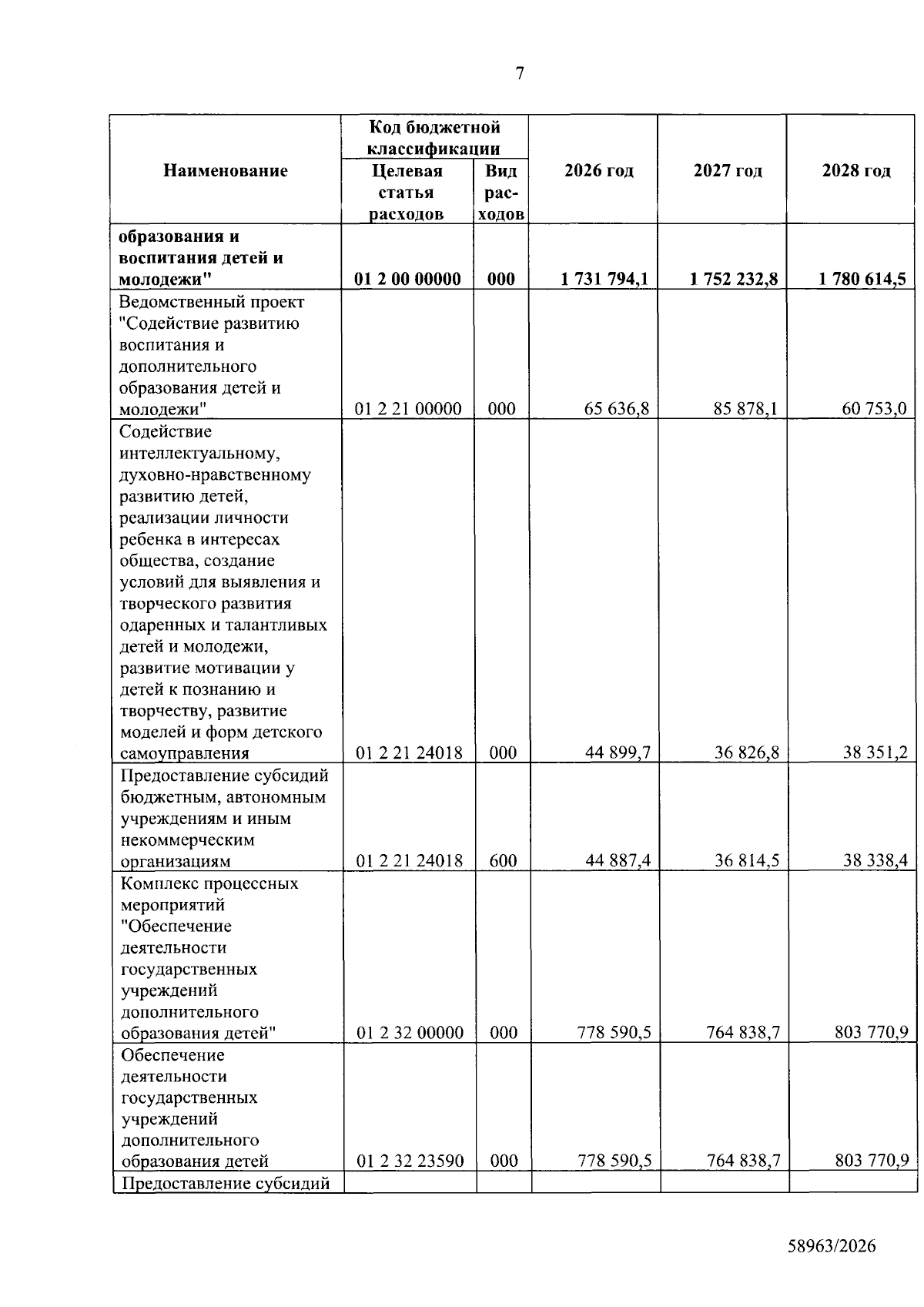 Увеличить
