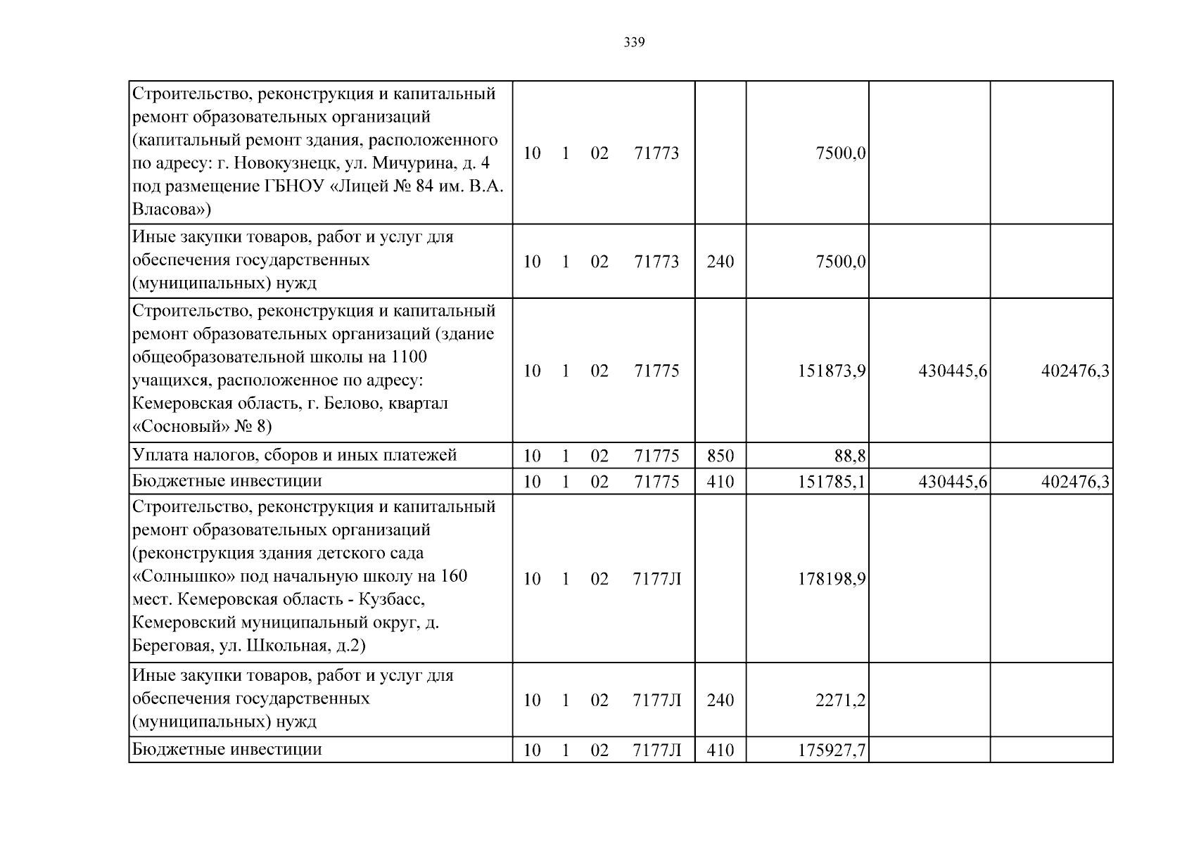 Увеличить