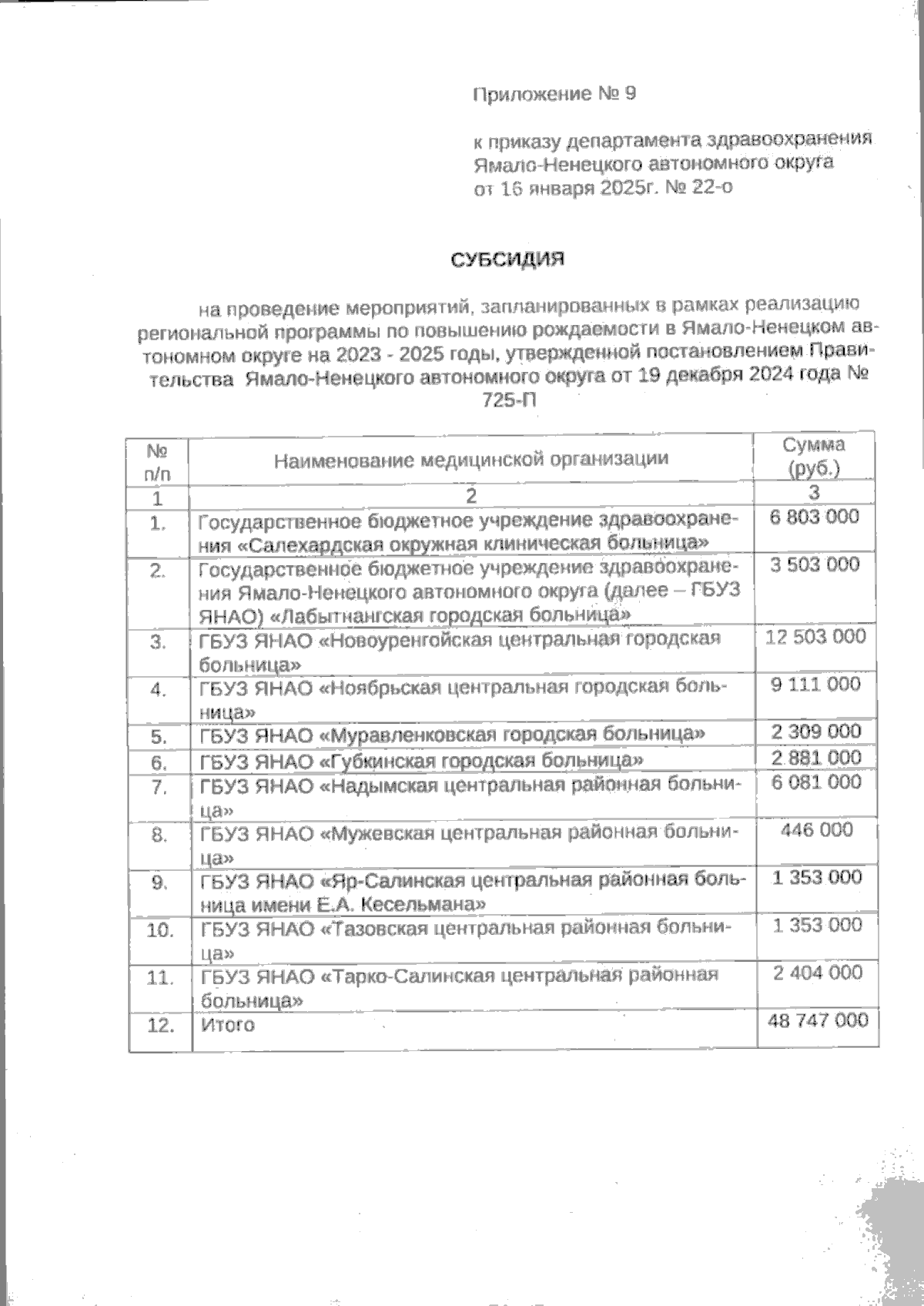 Увеличить