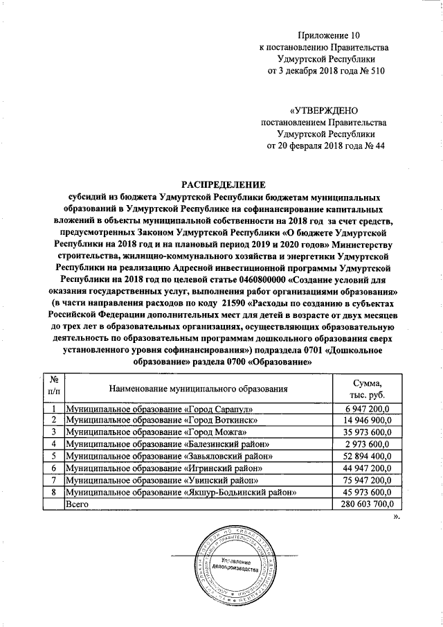 Увеличить