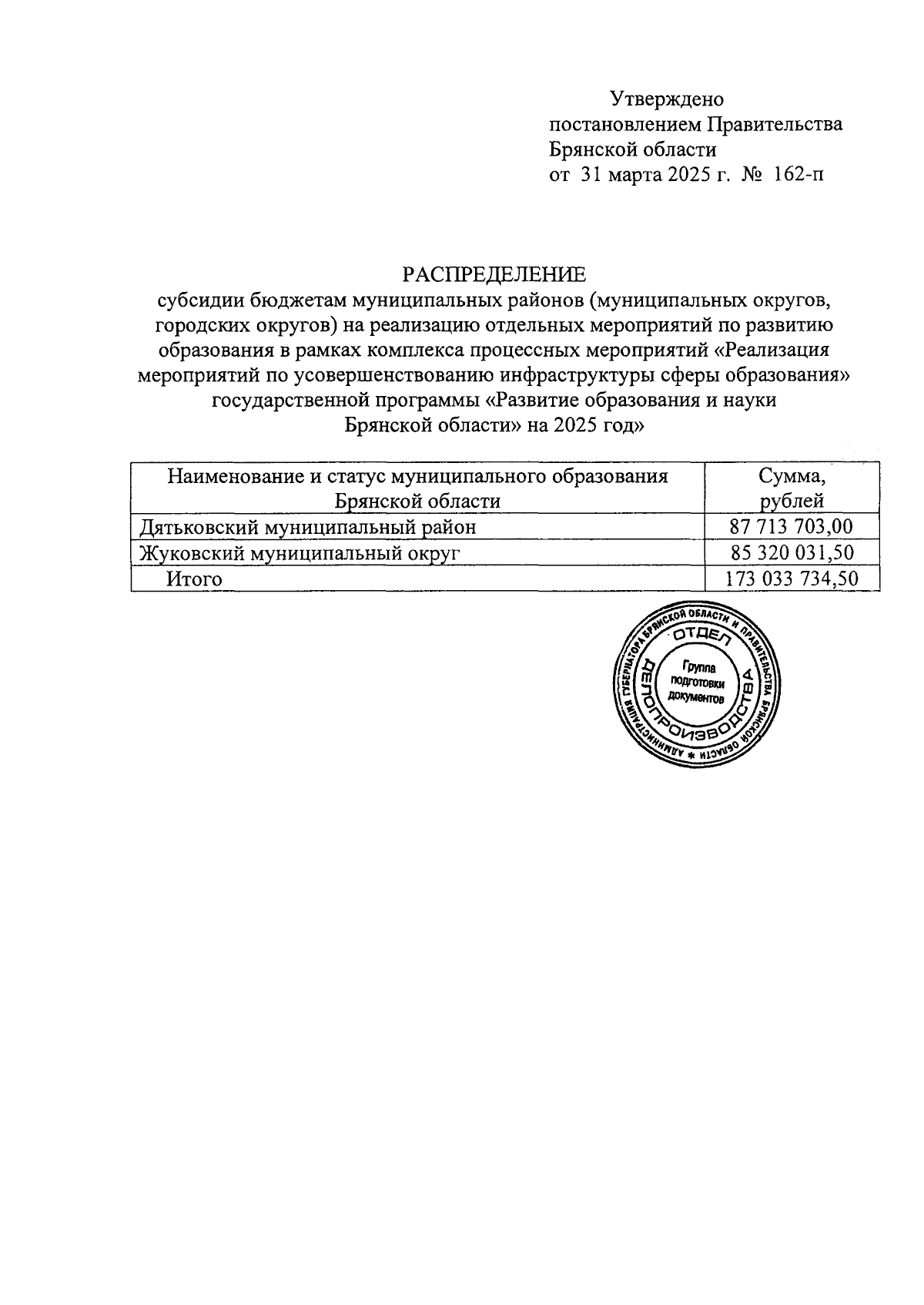 Увеличить